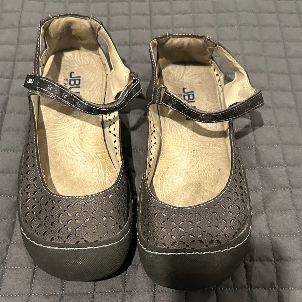 JBU women’s Charcoal Mary Jane Shoes